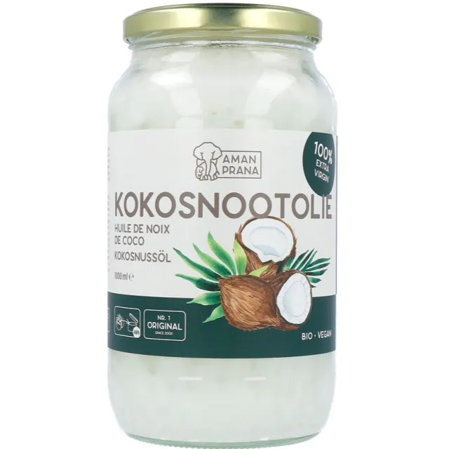 Aman Prana Kokosnootolie Bio
