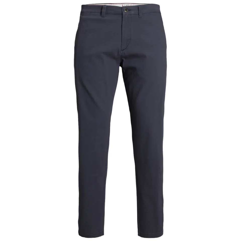 Jack & Jones JPSTKANE DAVE relaxed fit chino donkergrijs navy blazer, foto 2