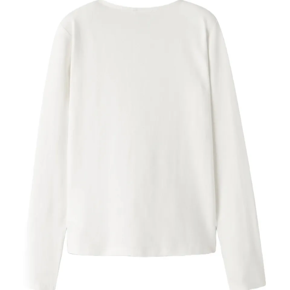 NAME IT longsleeve met strass hartjes wit, foto 2
