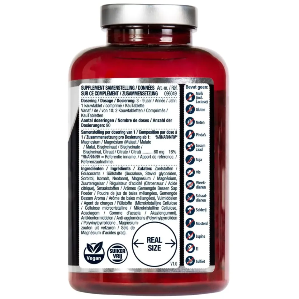 Lucovitaal Magnesium Kids kauwtabletten, foto 2