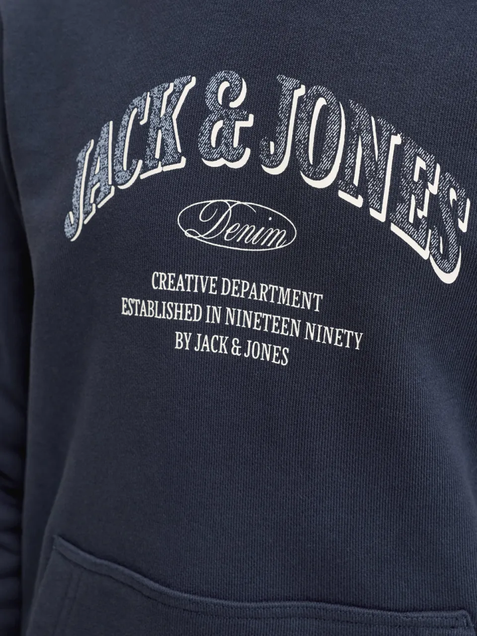 Jack & Jones JUNIOR hoodie met logo - donkerblauw, foto 5