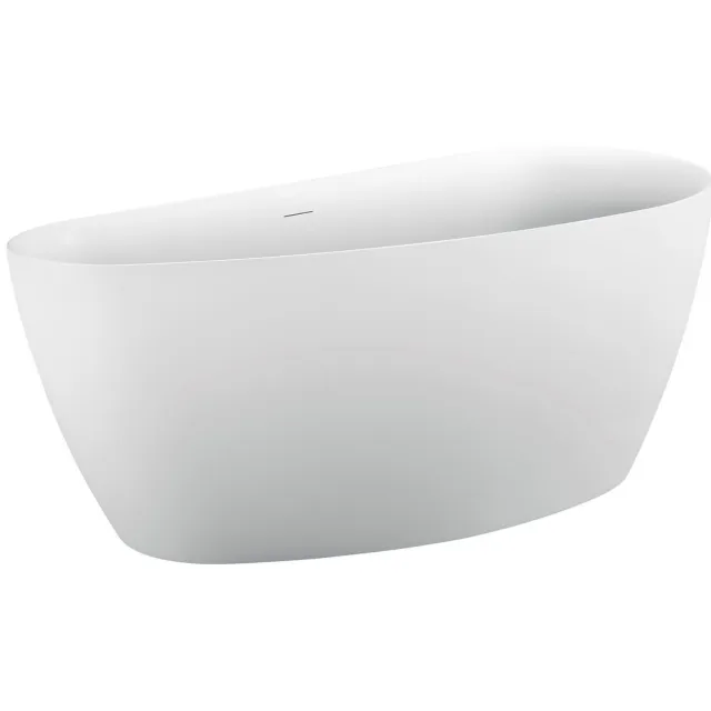 Best Design Monday vrijstaand bad druppelvorm glans wit