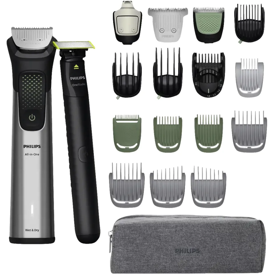 Philips All-in-One Trimmer 9000 MG9557/15 zwart-zilver, foto 3