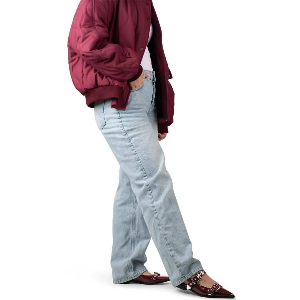 POSH by Poelman Julie lak slingback loafers bordeaux, foto 7
