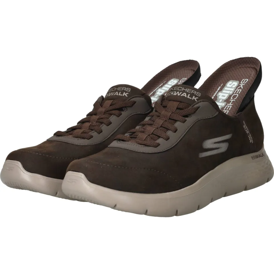 Skechers Slip-ins Go Walk Flex sneakers cognac, foto 8