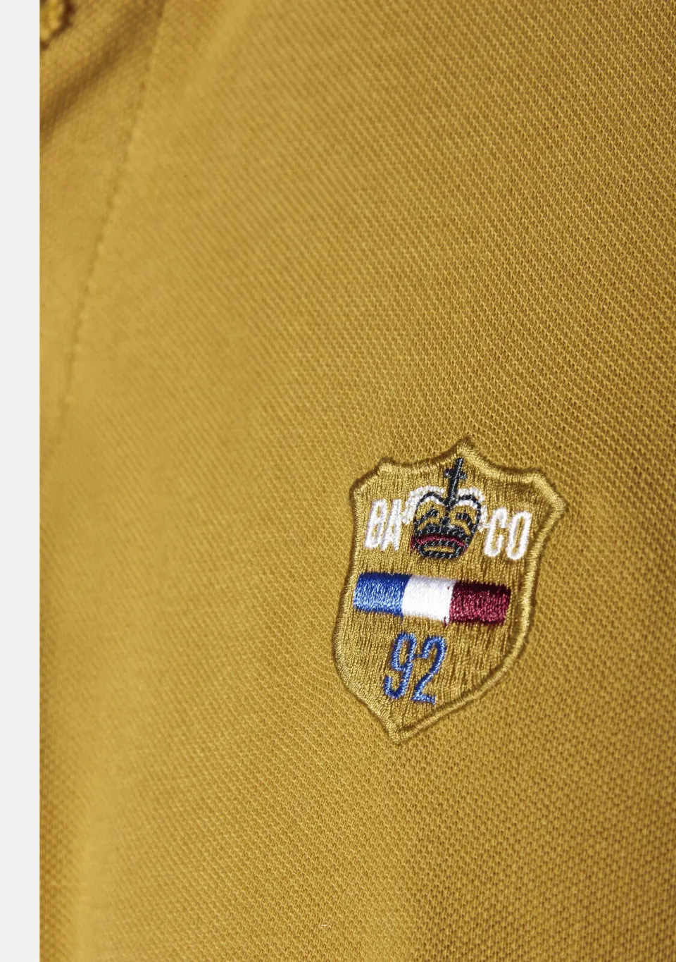 Babista regular fit polo Plus Size - oker, foto 6