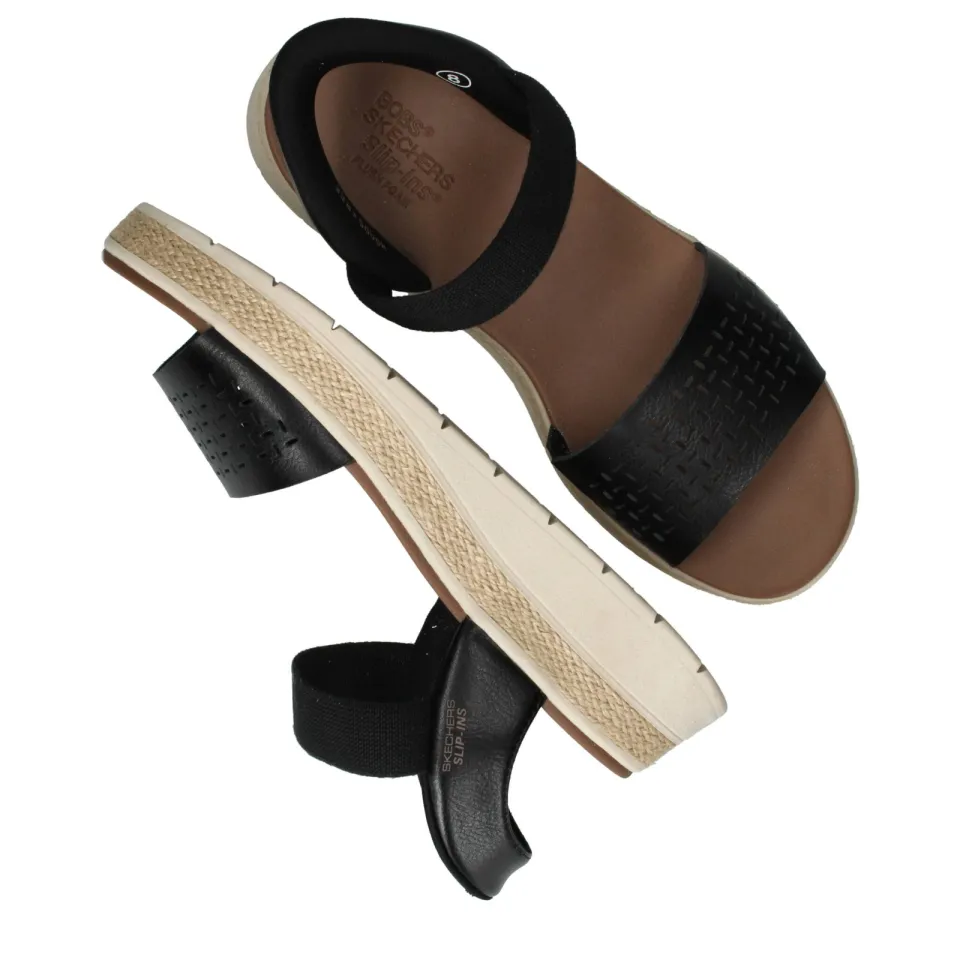 Skechers Slip-Ins Bobs Sun Ray sandaal zwart, foto 5
