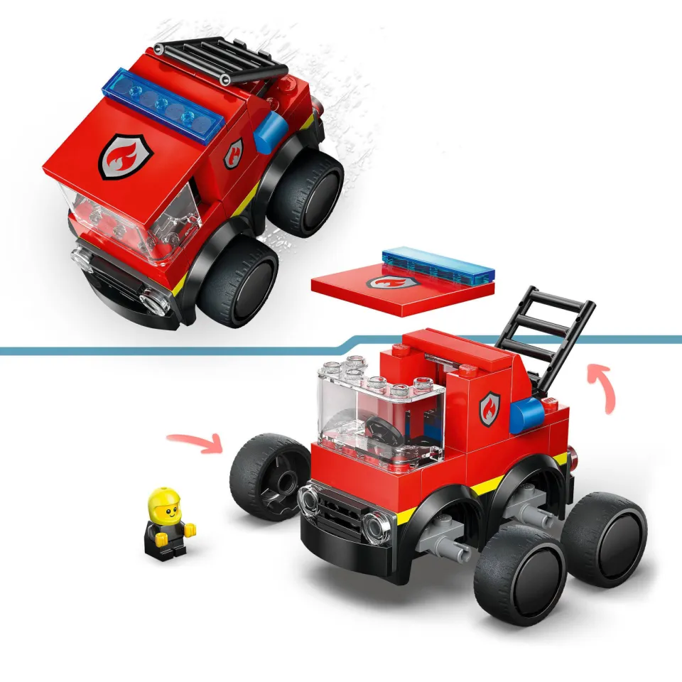 Lego City Voertuigen – Brandweerwagen 60482, foto 7