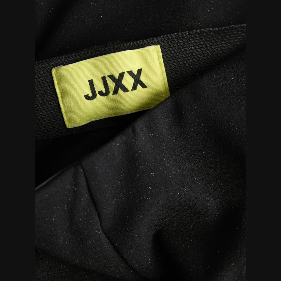JJXX GIRL flared broek met glitters zwart, foto 6