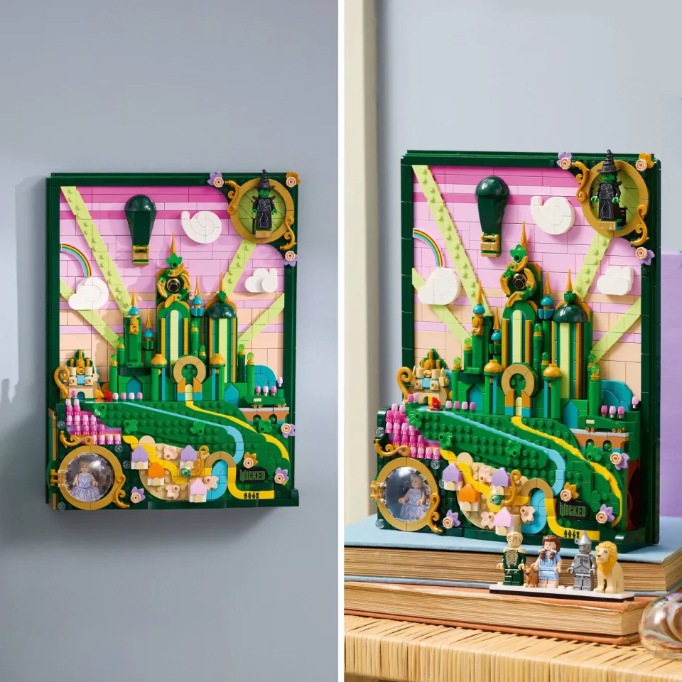 Lego Emerald City muurkunst 75685, foto 4