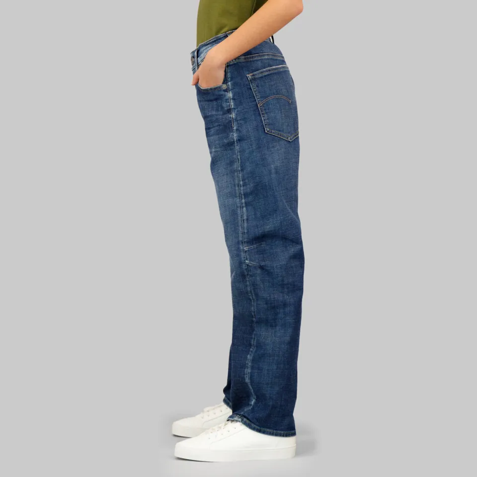 G-Star high waist loose fit jeans dark blue denim, foto 4