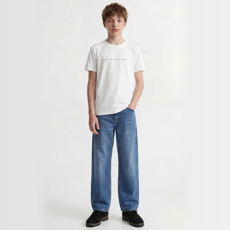 Jack & Jones T-shirt JJESTAR wit, foto 4