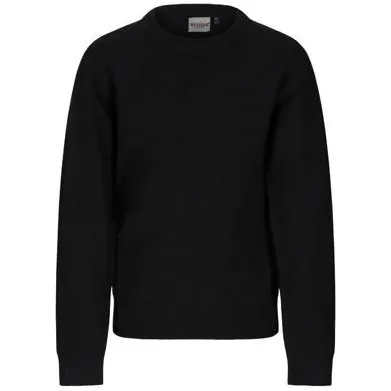Retour Jeans gebreide trui - grijs Jongens Acryl Ronde hals Effen Donkergrijs