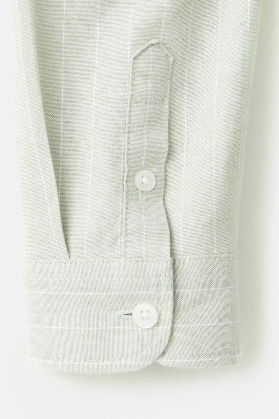 Mango Kids casual overhemd met krijtstreep - lichtgroen, foto 7