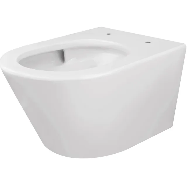 Wiesbaden Vesta Rimless wandcloset Tornado Flush glans wit