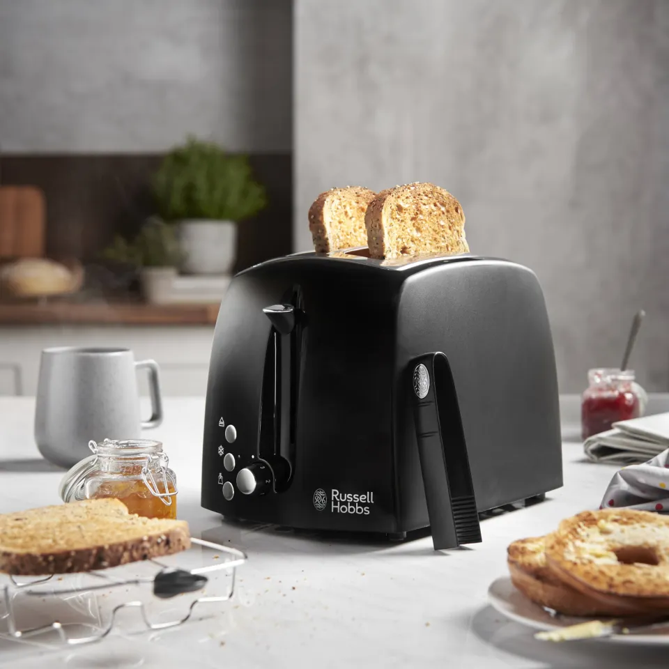 Russell Hobbs Textures Plus 22601-56 broodrooster zwart, foto 5