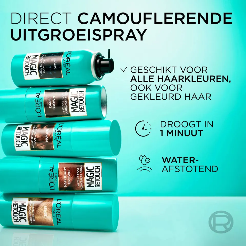 L'oréal Magic Retouch uitgroeispray zwart, foto 2