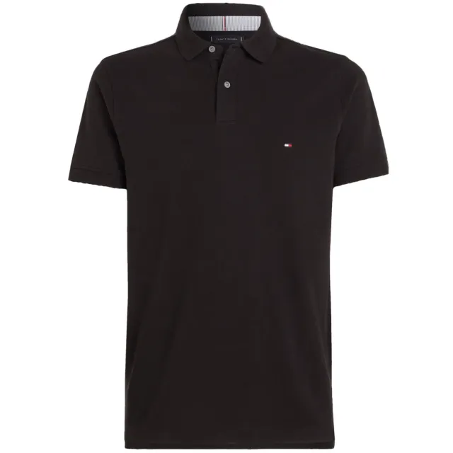Tommy Hilfiger regular fit polo 1985 zwart, foto 2