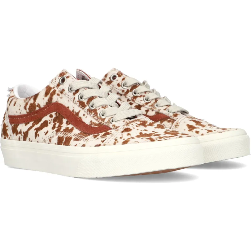 Vans Dames Sneakers Old Skool Pony Hair - Beige, foto 3