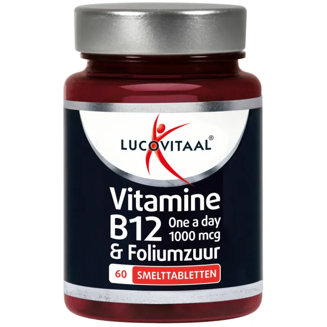 Lucovitaal Vitamine B12 & Foliumzuur smelttabletten, foto 2