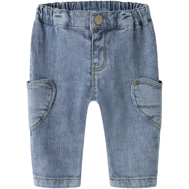 NAME IT BABY NBFROSE mom jeans - mediumblauw Medium blue denim