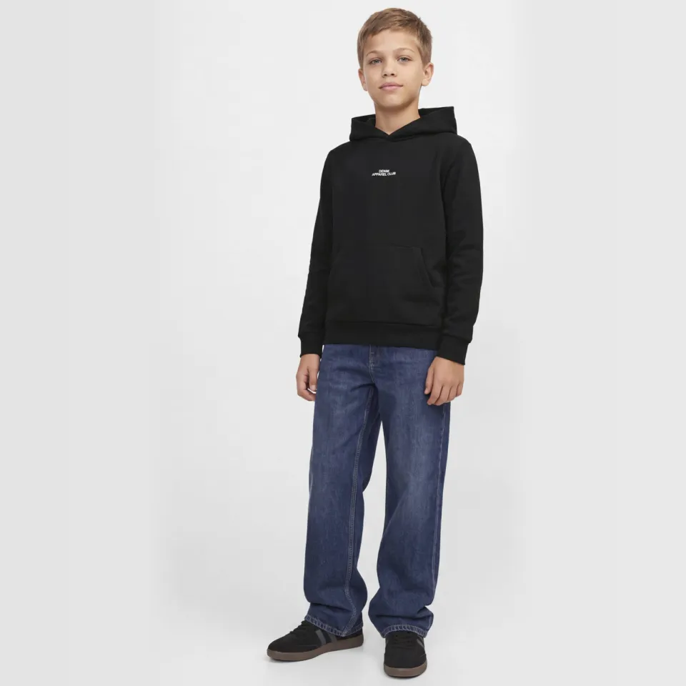 Jack & Jones JUNIOR junior hoodie met backprint - zwart, foto 5