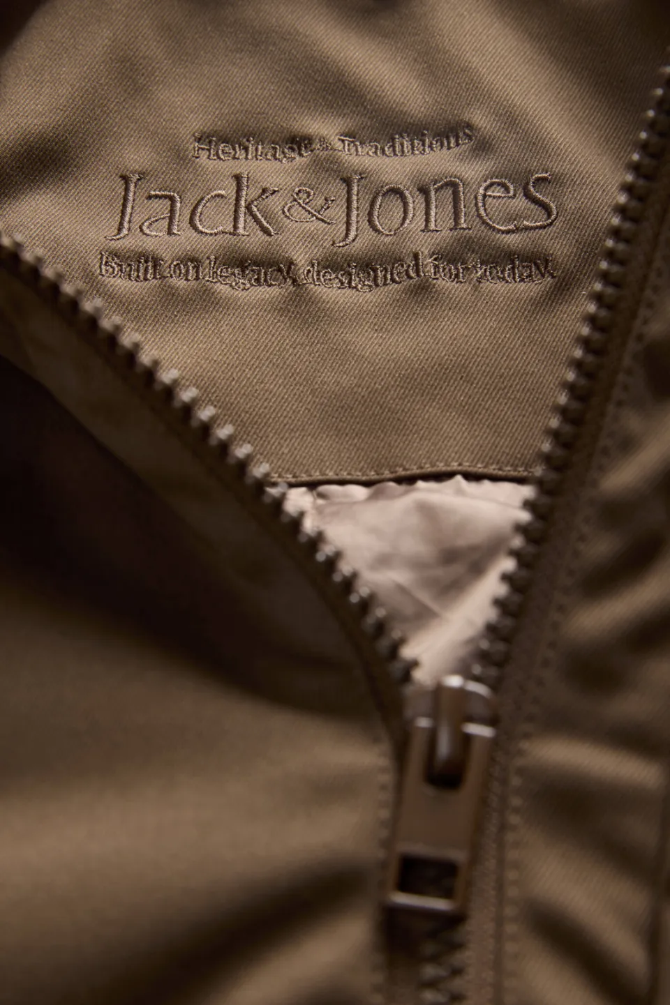 Jack & Jones winterparka bruin, foto 4