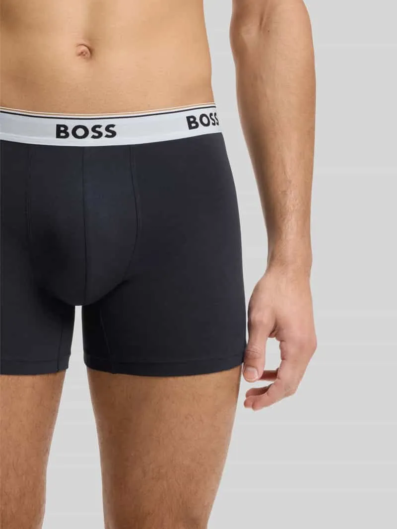Boss BoxerBr Power boxershorts 3-pack donkerblauw, foto 3
