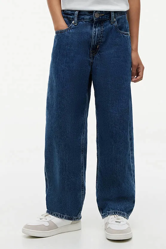 Tommy Hilfiger baggy jeans - middelblauw denim medium, foto 3