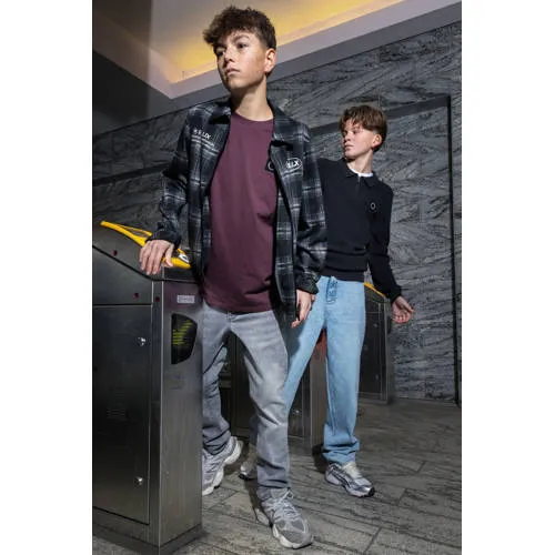 Rellix regular fit straight leg jeans - grijs, foto 4