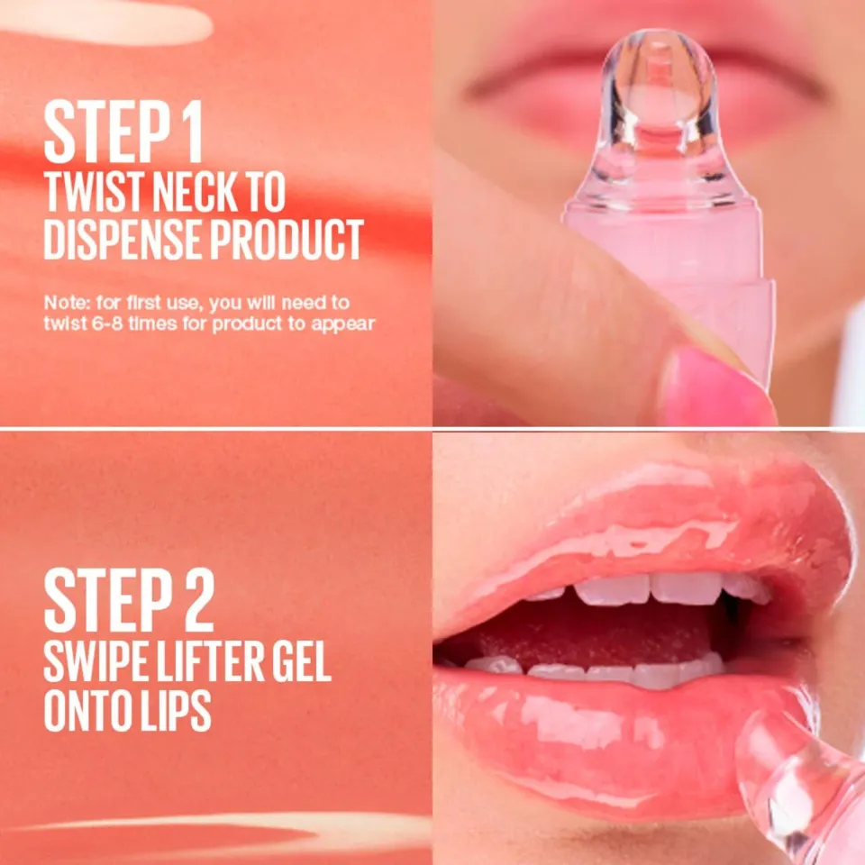 Maybelline New York Lifter Gel lipgloss 05 Melon-ade, foto 2