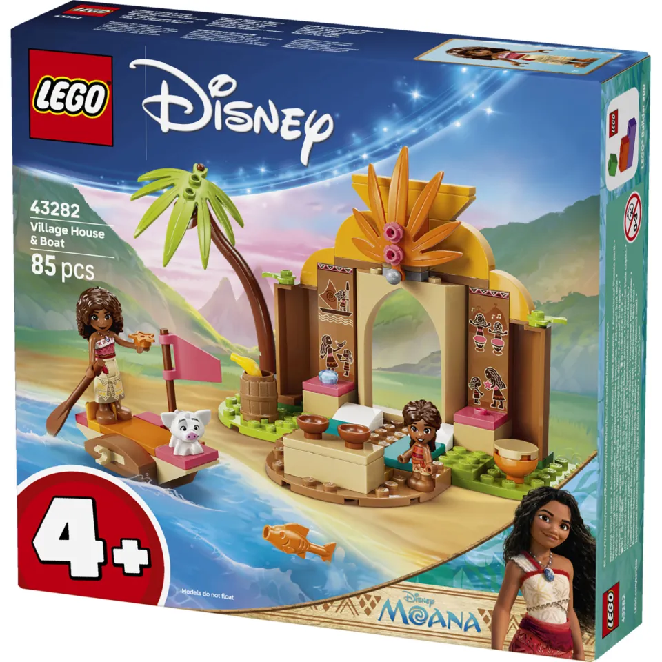 Lego Disney Princess Dorpshuis en boot 43282, foto 7