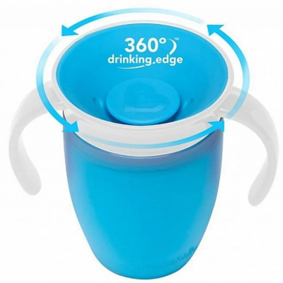 Munchkin Miracle 360 oefenbeker blauw, foto 2