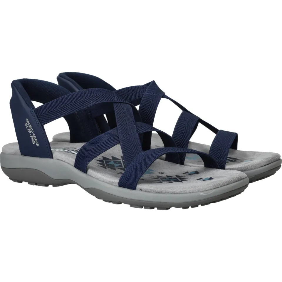 Skechers Reggae Slim sandalen blauw, foto 2