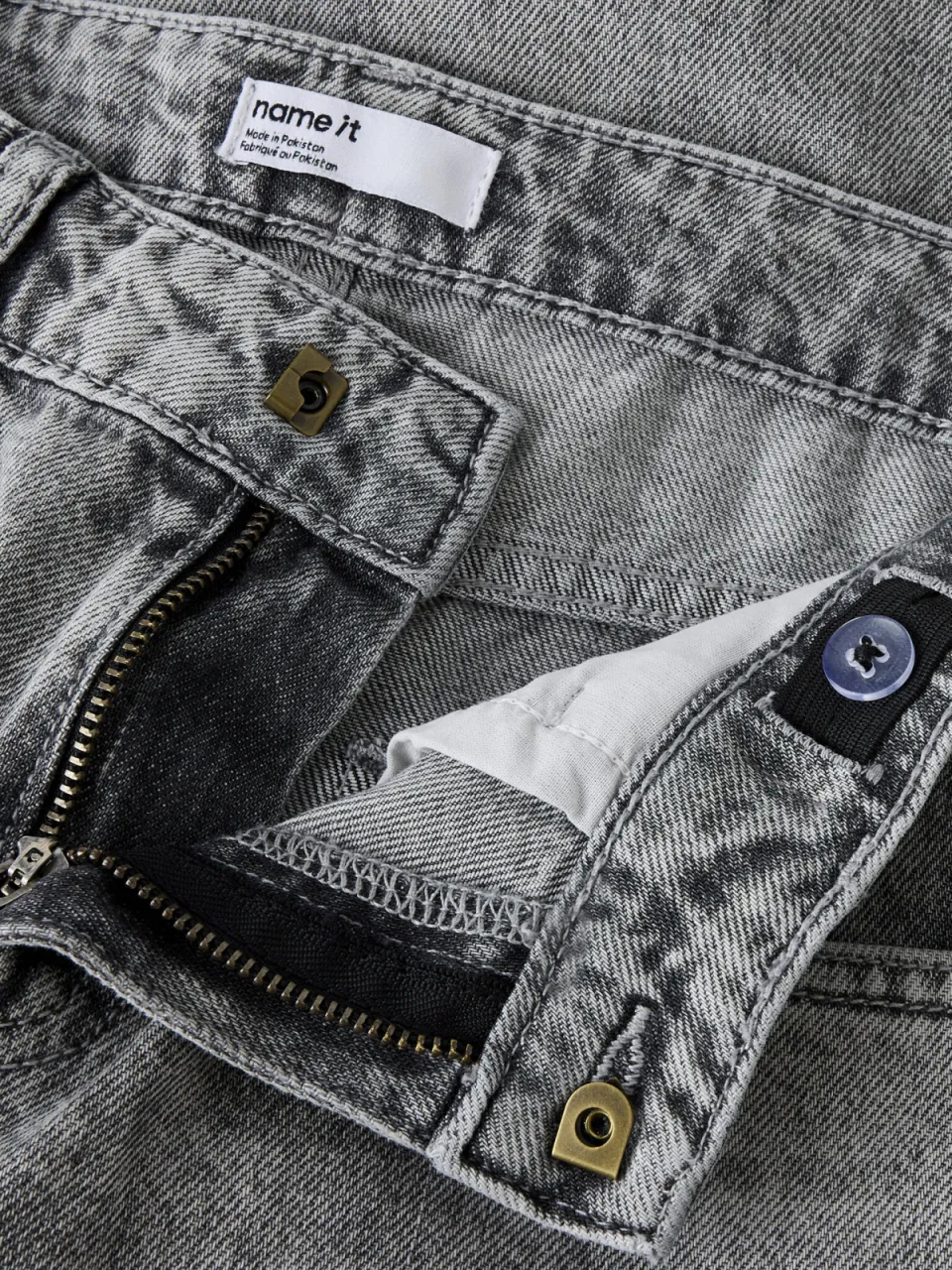 NAME IT KIDS NKFBELLA barrel jeans - grijs, foto 5