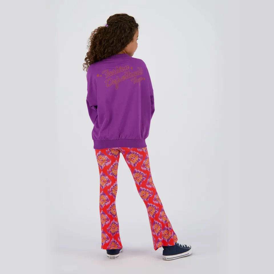 Vingino flared legging rood, foto 5
