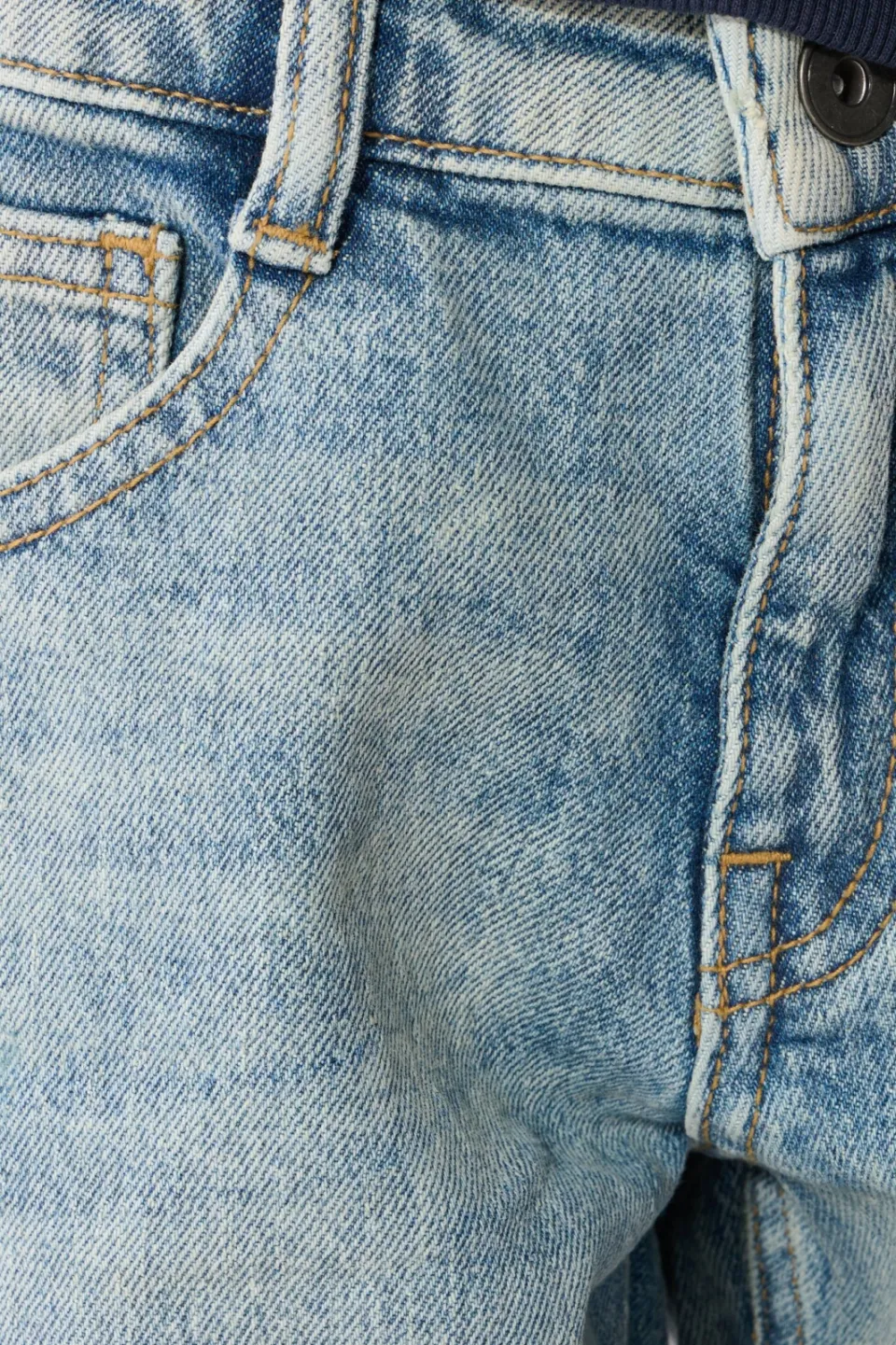 Shoeby tapered jeans met slijtage - lichtblauw, foto 7