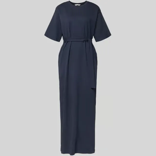 Selected maxijurk donkerblauw, foto 2