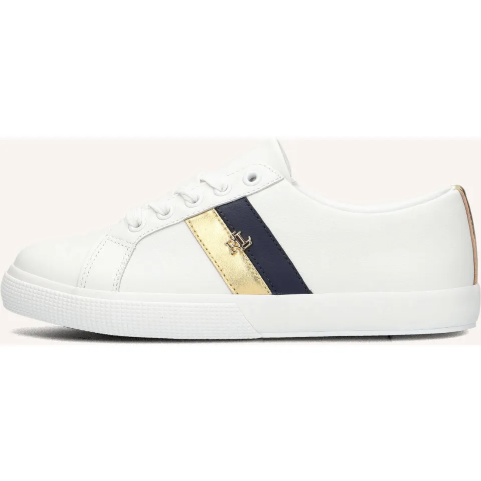 Lauren Ralph Lauren Sneakers Janson Ii Low Top Lace Wit, foto 4