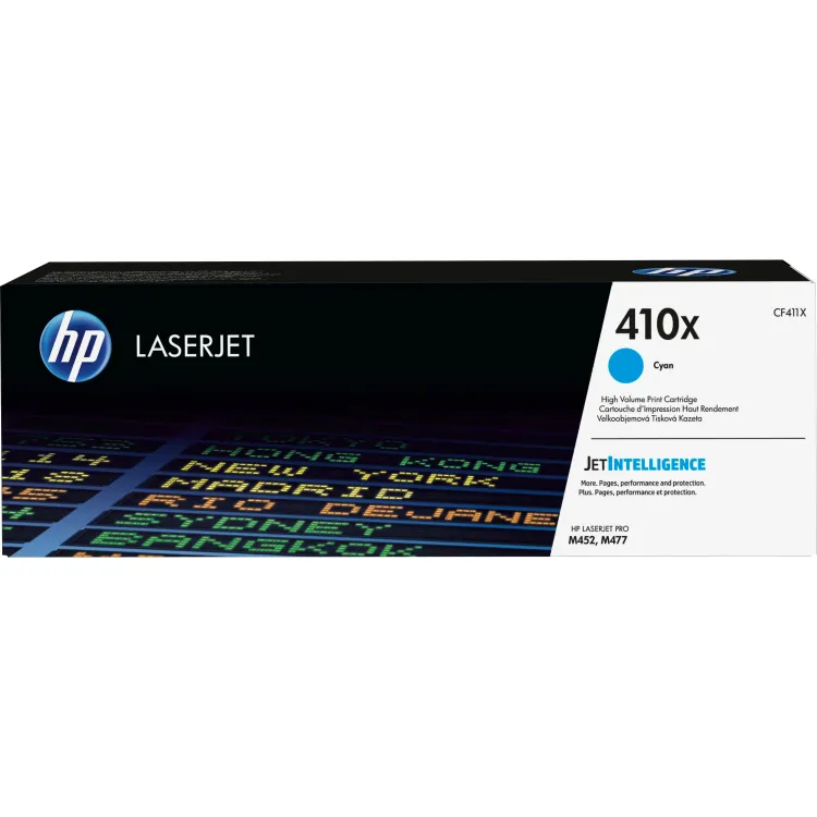 Hp 410X cyaan LaserJet tonercartridge