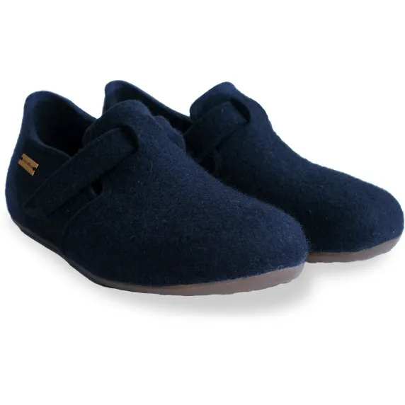 Haflinger Focus - Pantoffels, blauw