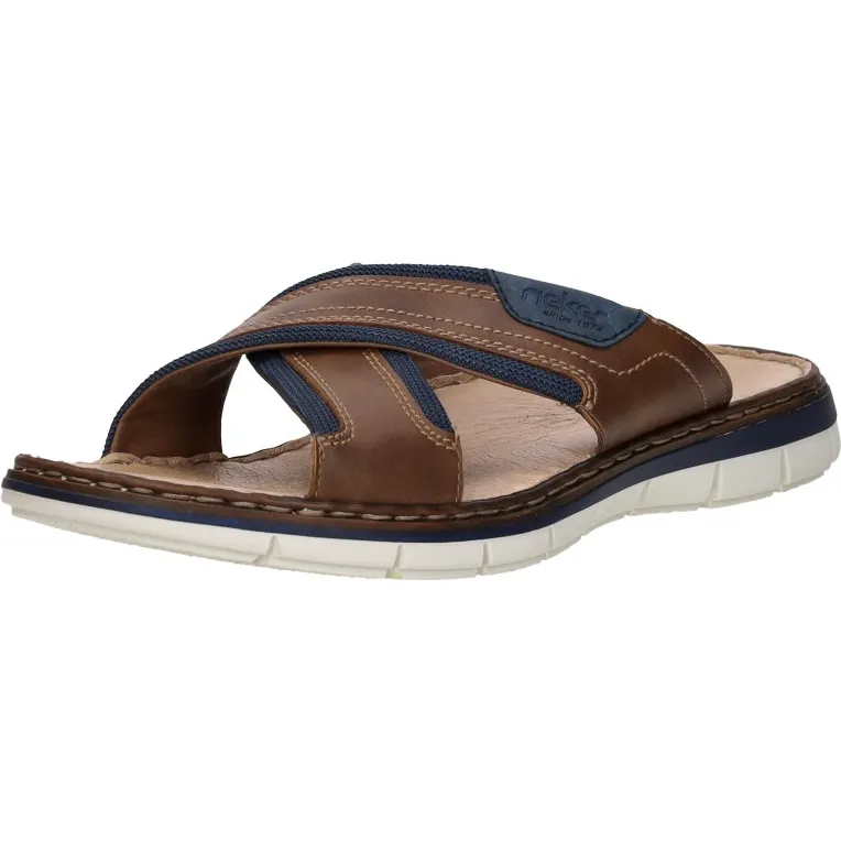 Rieker slippers cognac, foto 2