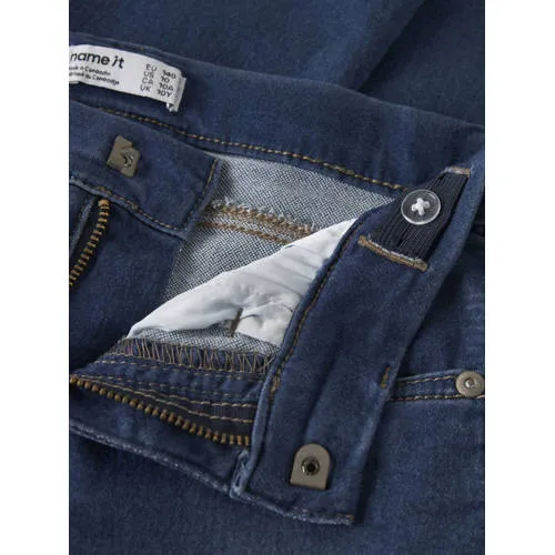 NAME IT KIDS slim fit jeans NKMTHEO medium blue denim, foto 5