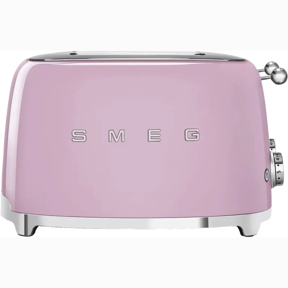 Smeg TSF03PKEU broodrooster roze, foto 2