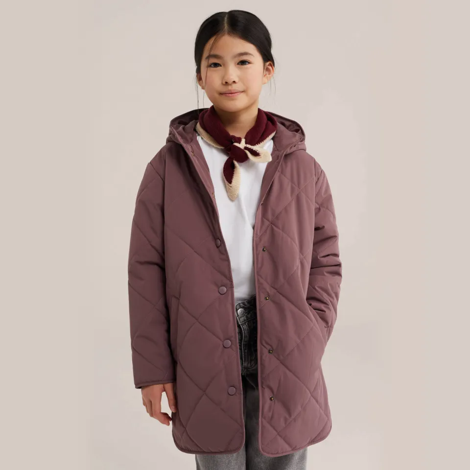 WE Fashion quilted jas oudroze, foto 3