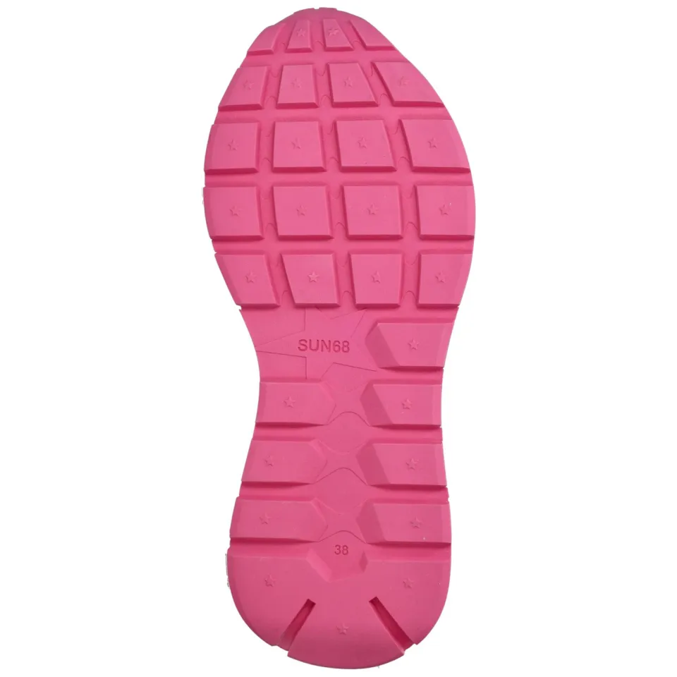 Sun68 Ally Solid Nylon sneakers roze, foto 7