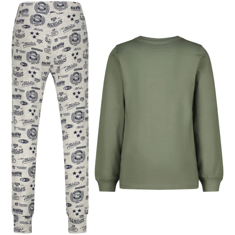 Vingino pyjama olijfgroen, foto 4