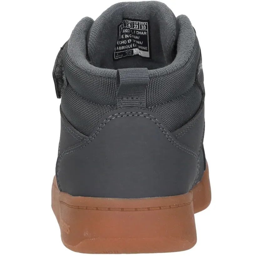 Skechers Quick Street hoge sneaker donkergrijs grijs, foto 6