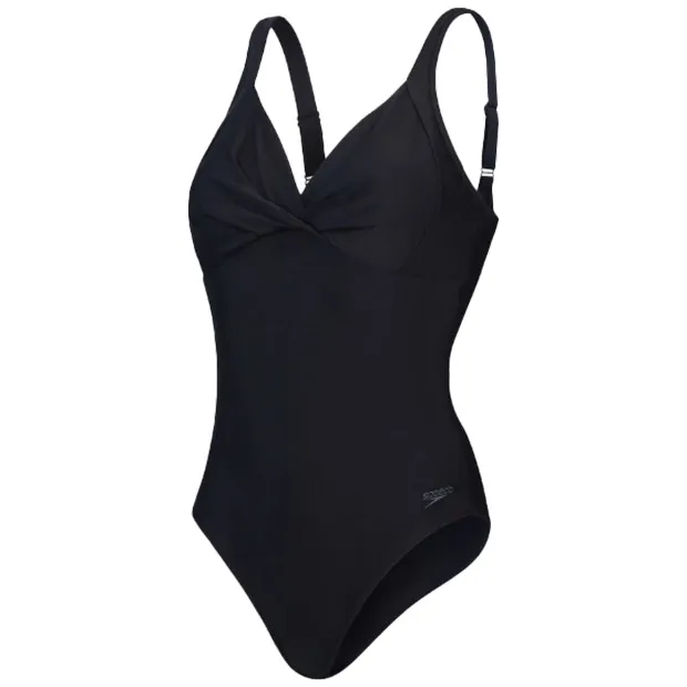 Speedo Cross Knot badpak zwart