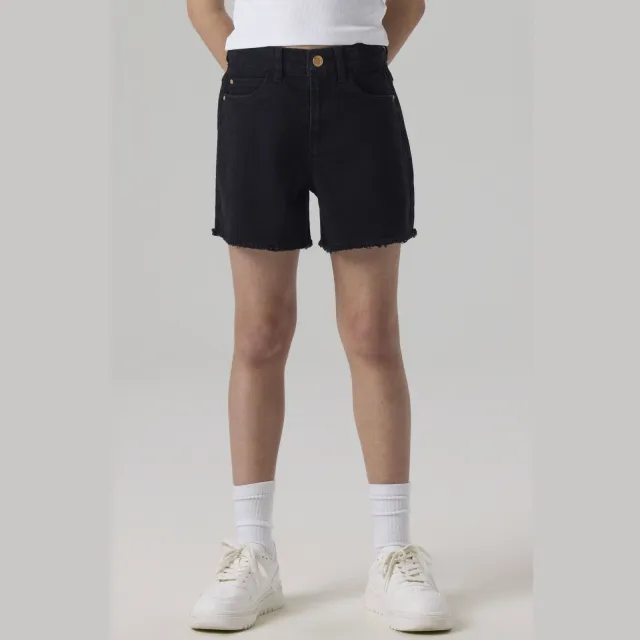 NAME IT Rose HW mom jeansshorts zwart, foto 6